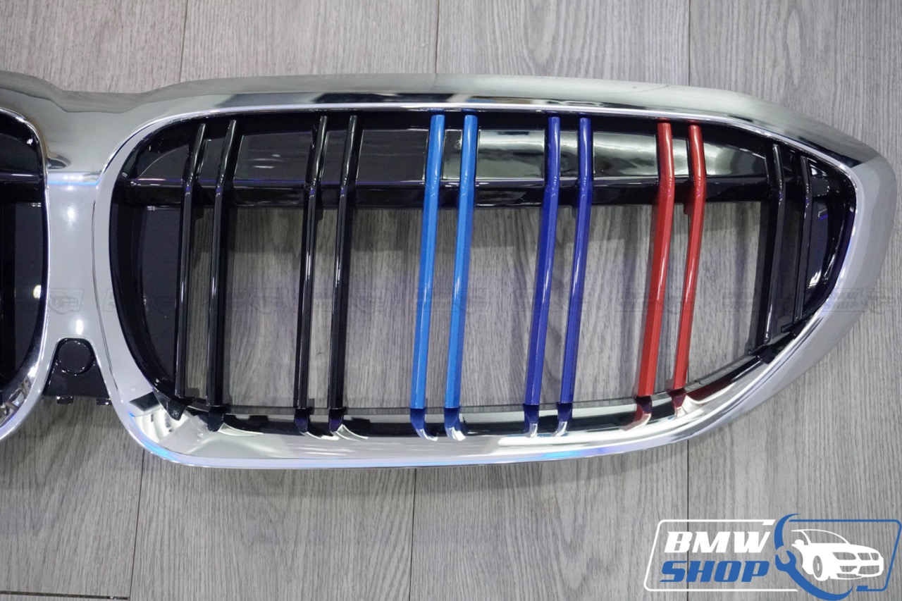 Mặt ca lăng BMW 3 Series G20 pre LCI M-Sport lan kép viền Crom