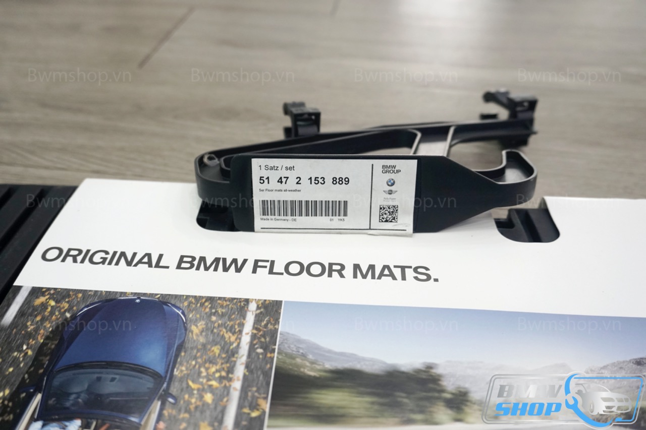 Thảm cao su BMW 5 Series F10 chính hãng