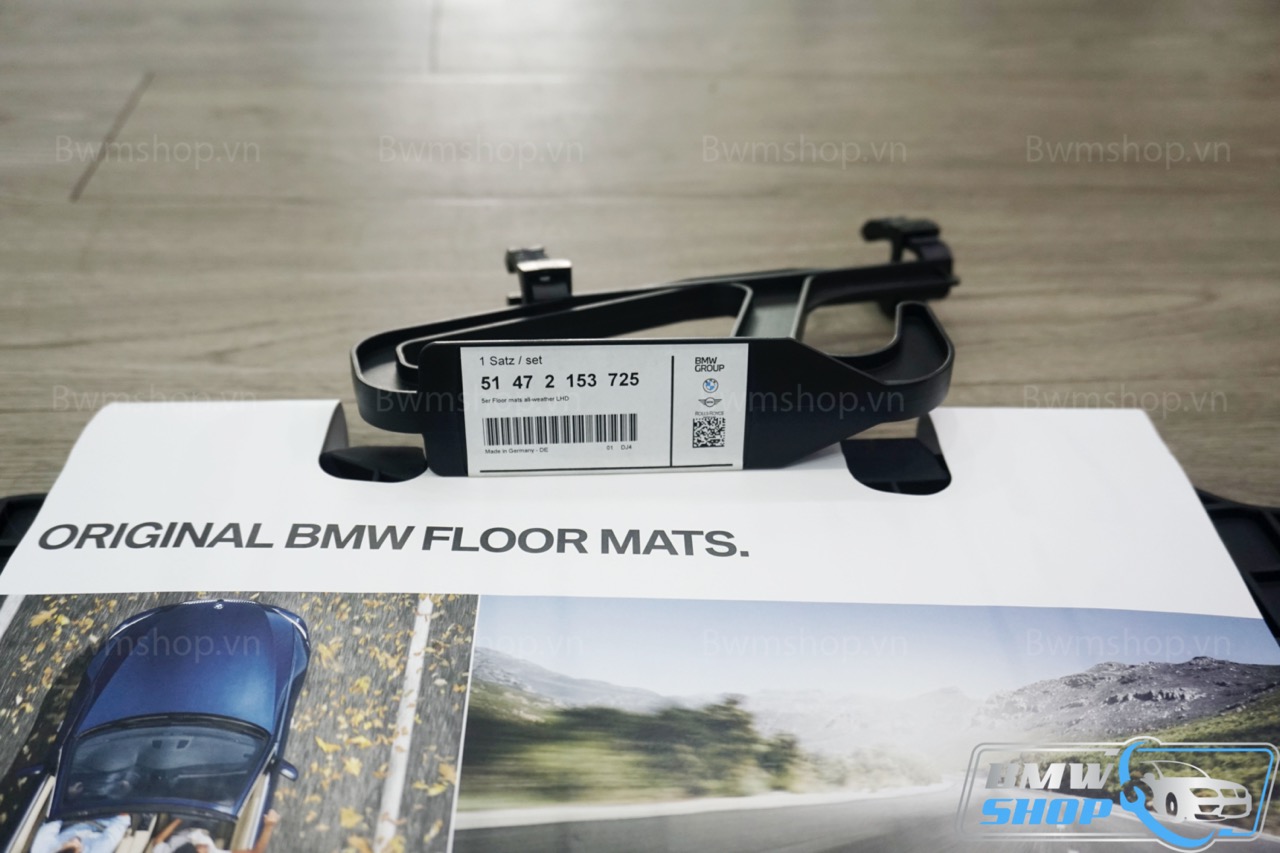 Thảm cao su BMW 5 Series F10 chính hãng