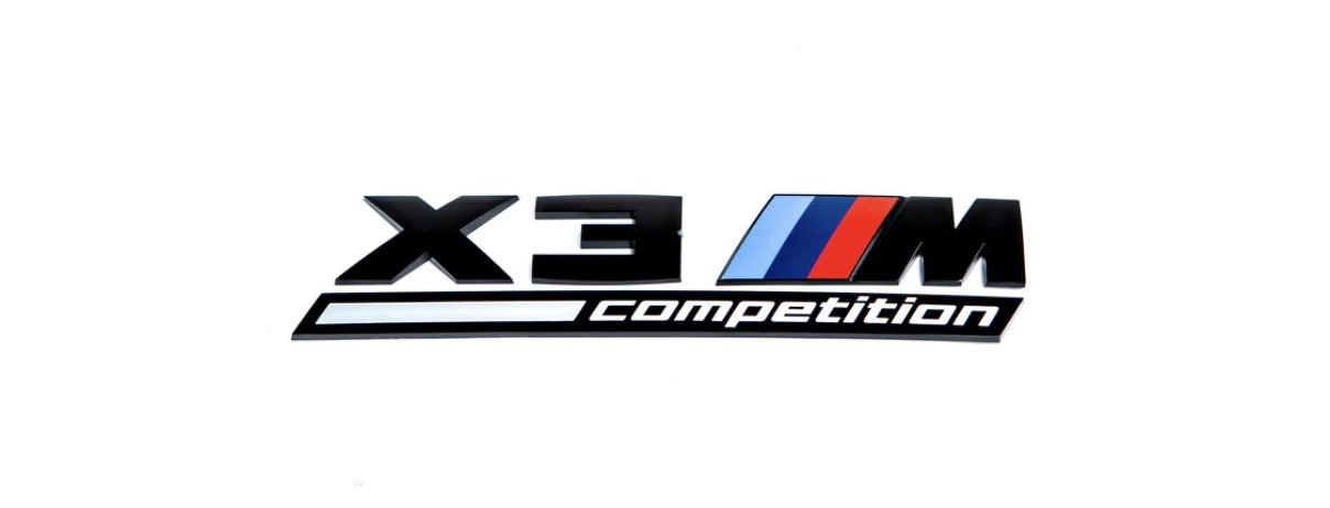 Logo BMW X3M competition