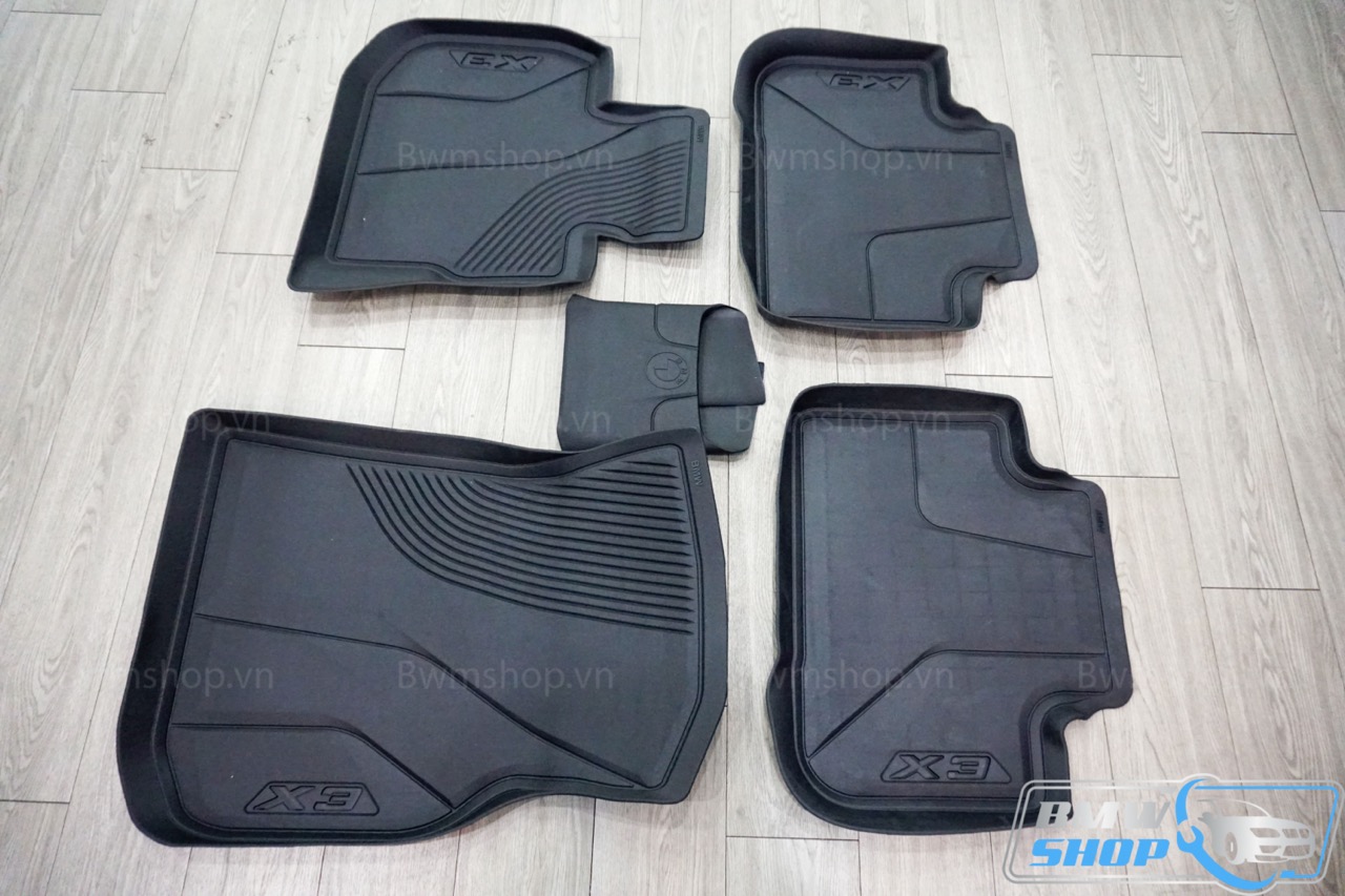 Thảm Sàn BMW X3 G01 viền cao 5 miếng
