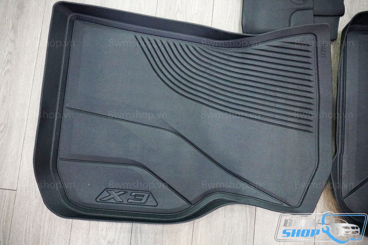 Thảm Sàn BMW X3 G01 viền cao 5 miếng