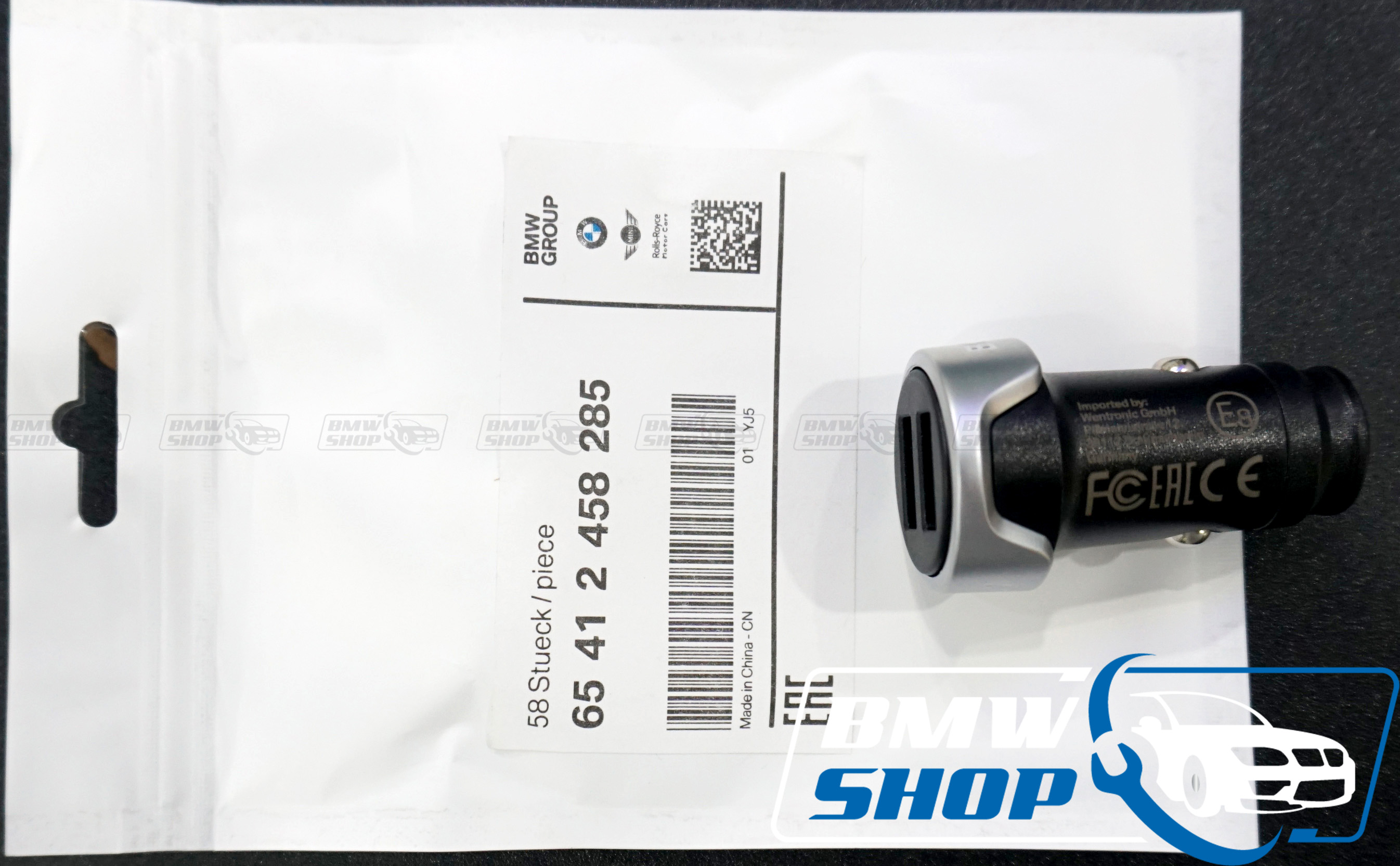 Đầu sạc USB kép chính hãng BMW