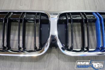 Mặt ca lăng BMW 3 Series G20 pre LCI M-Sport lan kép viền Crom