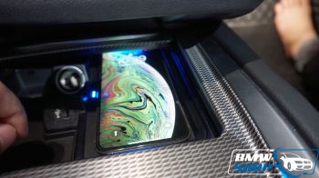 Sạc không dây cho xe BMW G-Series chính hãng/ BMW In-Car Wireless Charging